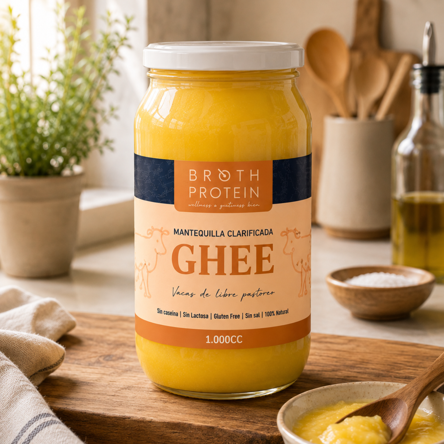Ghee 1.000 cc — Mantequilla clarificada